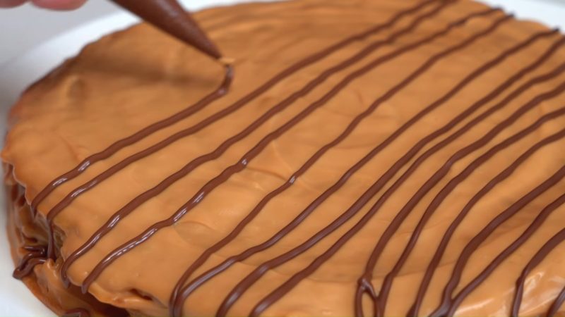 Торт-пирожное к чаю без духовки — проще и вкуснее не бывает