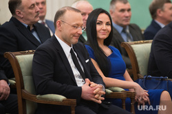 Церемония вручения государственных наград свердловчанам, внесшим значительный вклад в развитие региона. Екатеринбург , алтушкин игорь, алтушкина татьяна