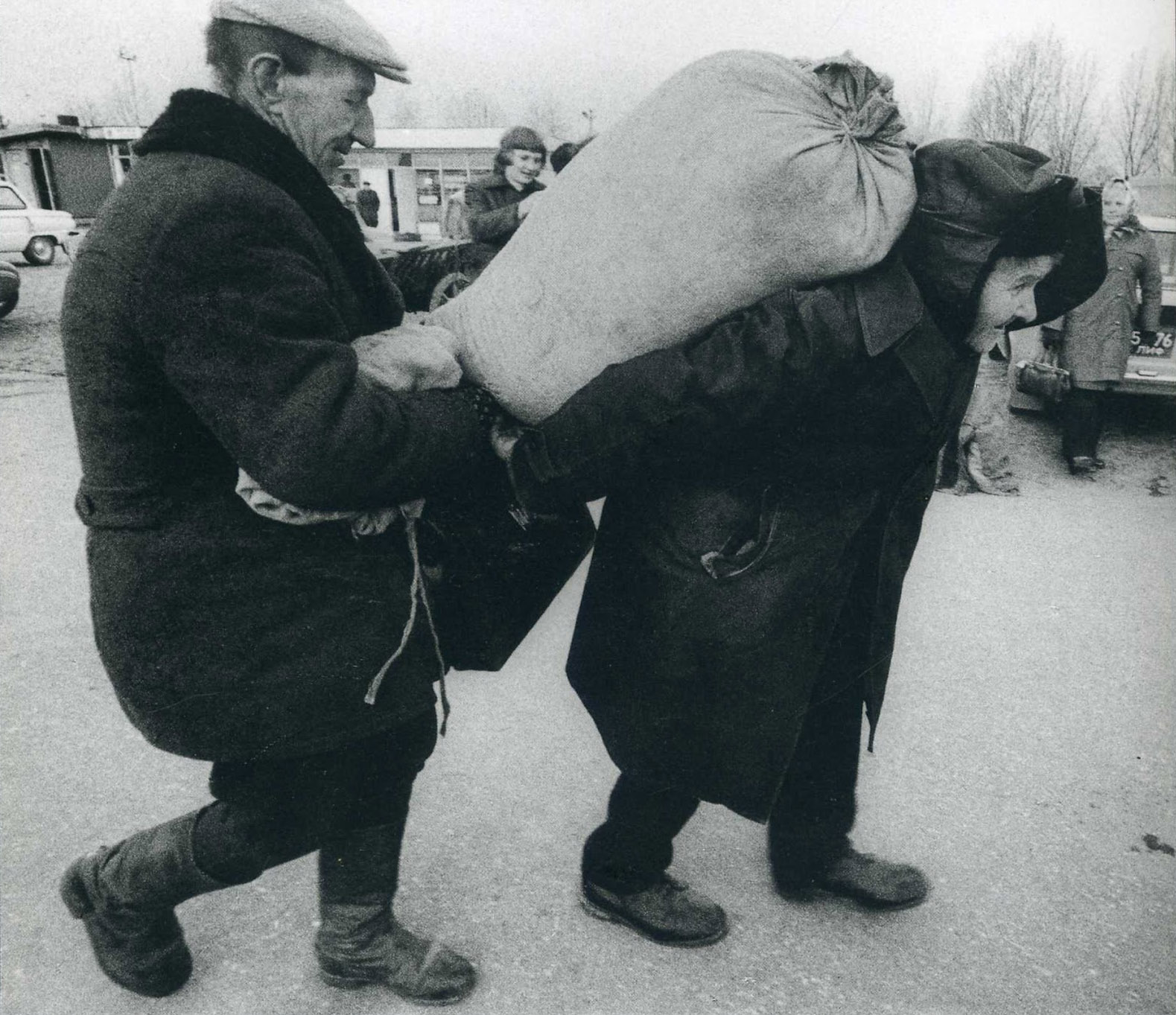 Нищая жизнь в советской провинции.