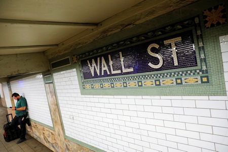 A person waits on the Wall Street subway platform in the Financial District of Manhattan, New York City, U.S., August 20, 2021. REUTERS/Andrew Kelly A person waits on the Wall Street subway platform in the Financial District of Manhattan, New York City, U.S., August 20, 2021. REUTERS/Andrew Kelly