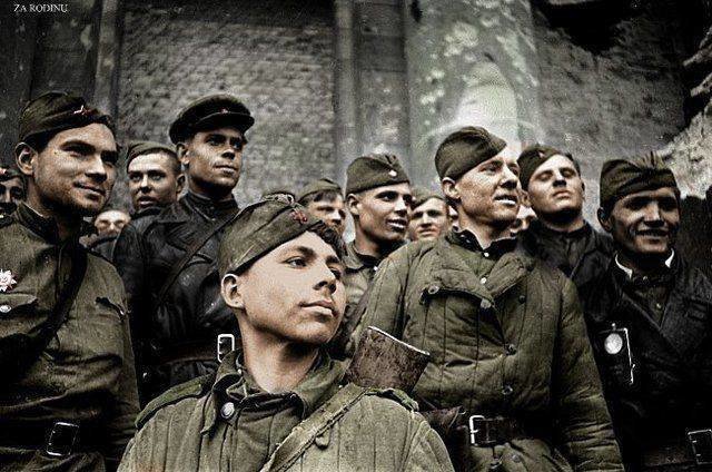 Ожившие фото войны Ожившие фото войны СССР, война, история