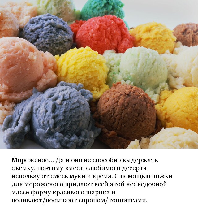Как создают еду для рекламы