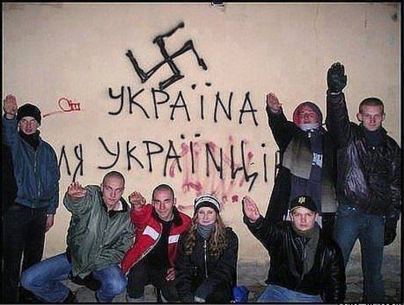 Это нацизм, детка! Украинский нацизм.