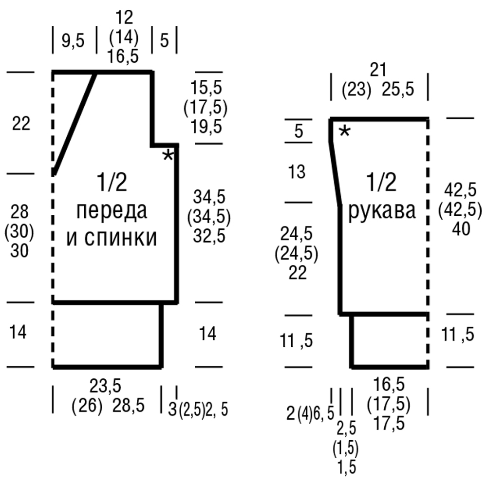 Пуловер оверсайз