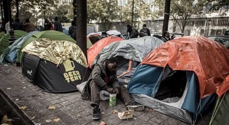 Фотографии из ада - бывшего Парижа, столицы Франции