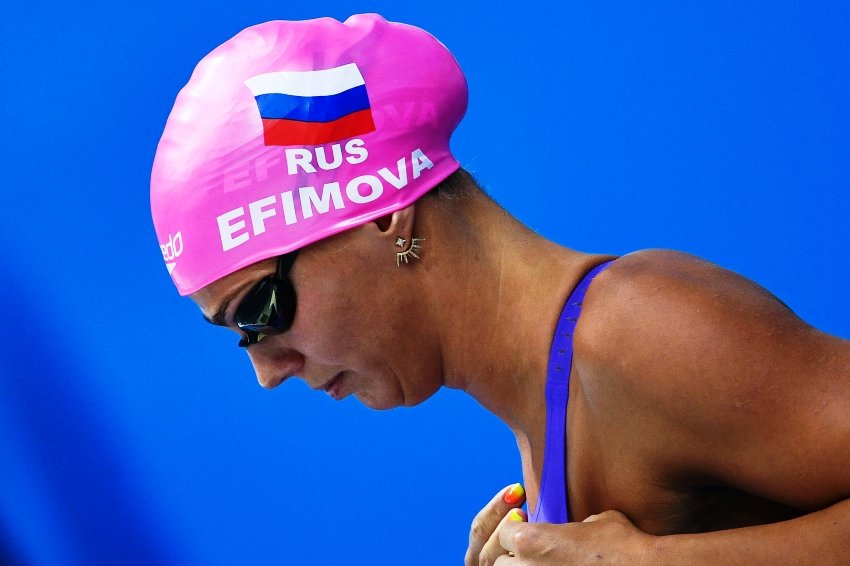 Ефимова заболела перед отборочным ЧР по плаванию