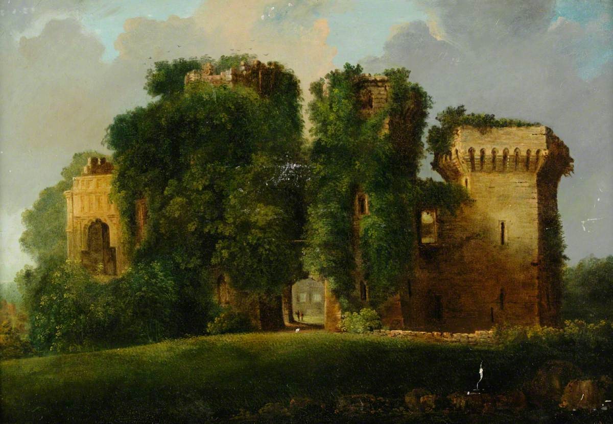 Замки Англии: Раглан (Raglan Castle)