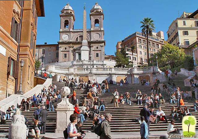 Испанская лестница в Риме - 138 ступеней восторга - 2