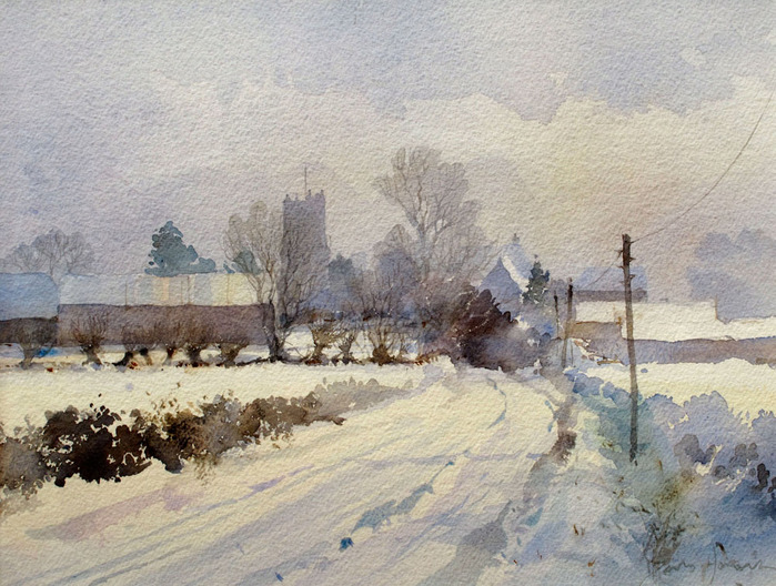 Snow at Muchelney S (700x528, 158Kb)