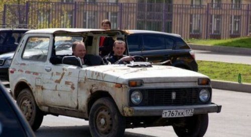 Невероятный тюнинг автомобиля "Нива" Невероятный тюнинг автомобиля "Нива"