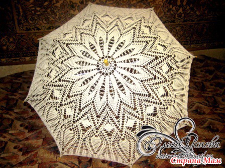 Ажурные зонтики (схемы вязания) Ажурные зонтики (схемы вязания)