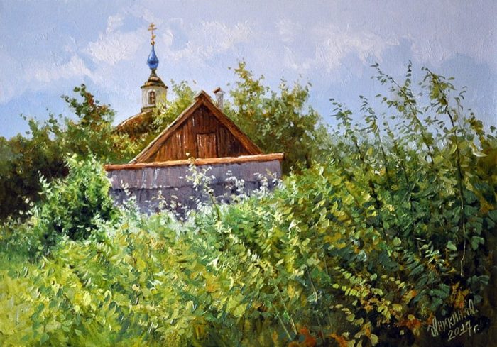 работы Алексея Аникина – 06 ХУДОЖНИК АЛЕКСЕЙ АНИКИН. ЦВЕТУЩИЕ ЛУГА