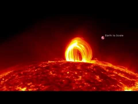 NASA засняло шокирующее видео на Солнце! NASA засняло шокирующее видео на Солнце!