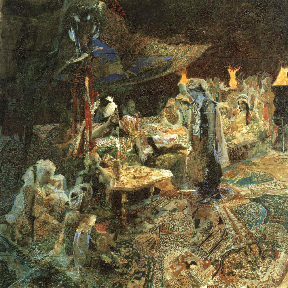Михаил Врубель. Восточная сказка. Mikhail Vrubel. The Oriental Tale.