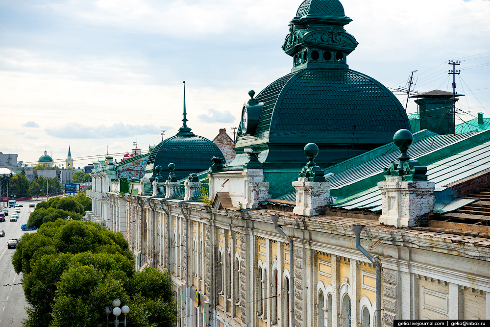 Омску 300 лет. Виды города с высоты