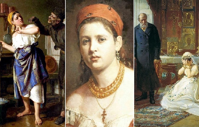 «Трубочист»./ «Русская красавица». /«Перед венцом». Автор: Фирс Журавлев. «Трубочист»./ «Русская красавица». /«Перед венцом». Автор: Фирс Журавлев.