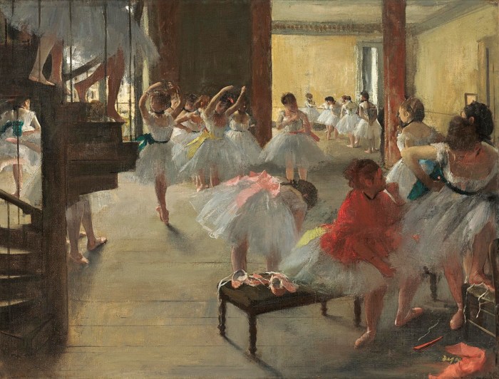 Серия работ Танцевальный класс, 1873 год. \ Фото: mfah.org. Почему публика высмеивала работы импрессионистов и чем всё это закончилось (Часть 1)