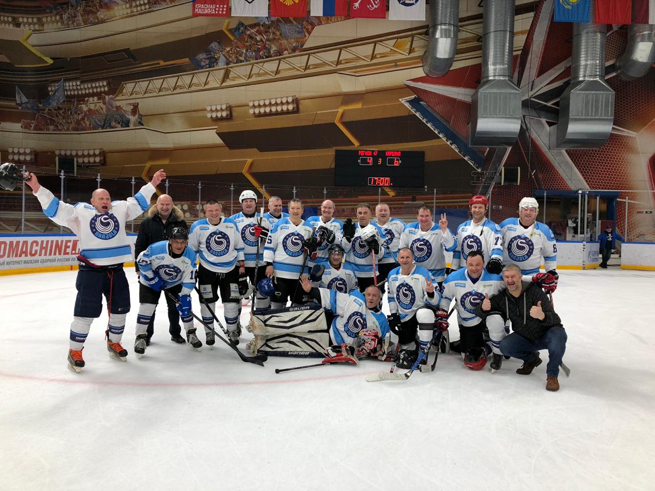 Сборная Карелии завоевала «бронзу» на международном турнире по хоккею среди ветеранов