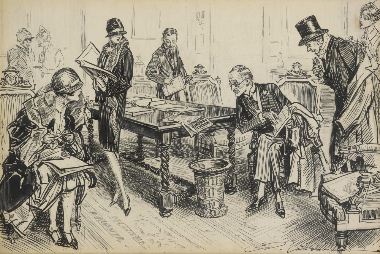 Чарльз Дана Гибсон (Charles Dana Gibson), 1867-1944 его картины