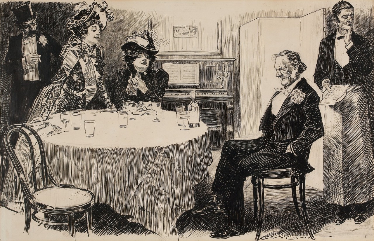 Чарльз Дана Гибсон (Charles Dana Gibson), 1867-1944 его картины