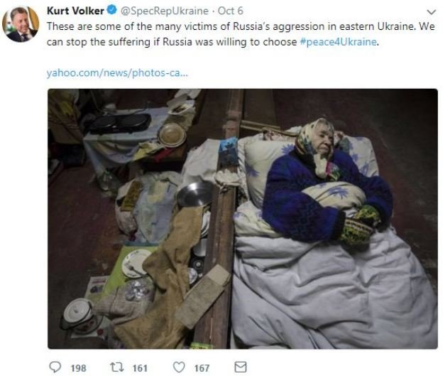 Поставили на место: бабушка из Донбасса уличила Волкера во лжи Поставили на место: бабушка из Донбасса уличила Волкера во лжи