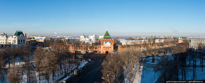 Зимний Нижний Новгород