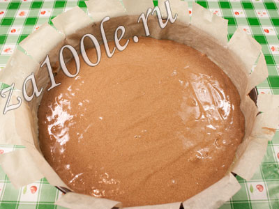 Рецепт шоколадного бисквита