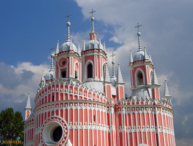 ЧЕСМЕНСКАЯ ЦЕРКОВЬ В ПЕТЕРБУРГЕ