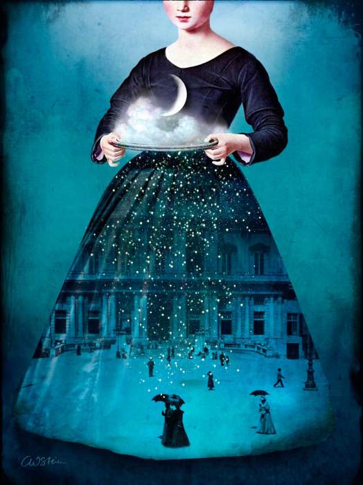 А снег идёт. Автор: Catrin Welz-Stein. А снег идёт. Автор: Catrin Welz-Stein.
