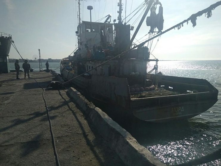 Украина изъяла задержанное российское судно "Норд"