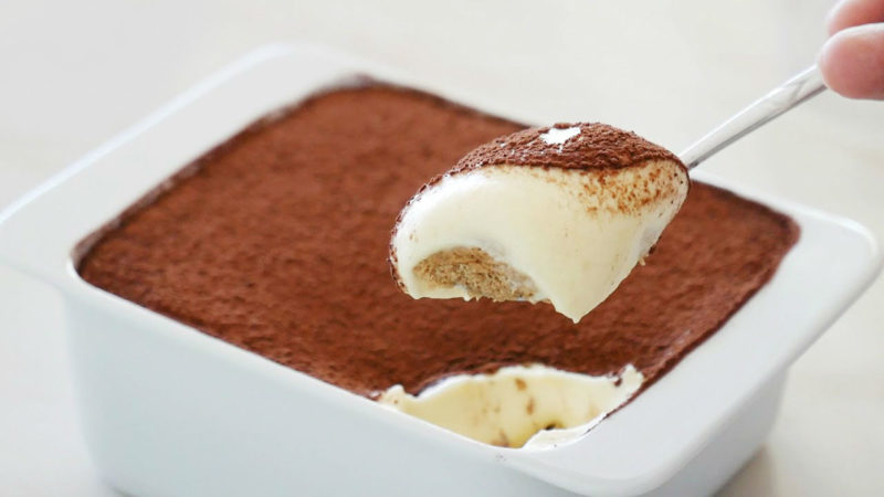 Тирамису с большим количеством крема — вкуснее, чем в ресторане