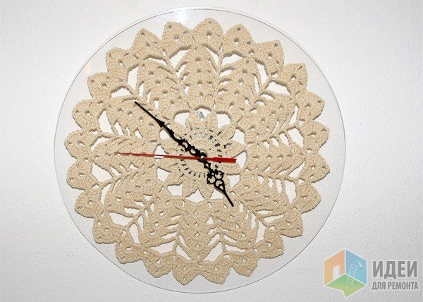 Декор циферблата. Katias Creations Часы как украшение интерьера