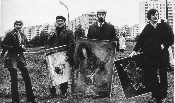 Как Никита Хрущев посетил выставку художников-авангардистов