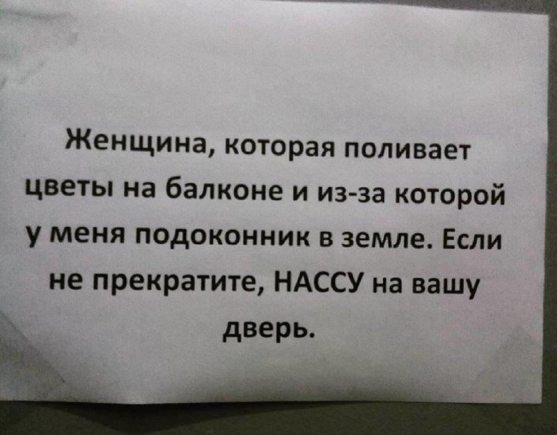 Когда с соседями