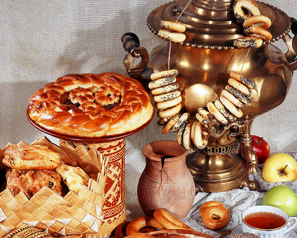 История русской кухни.