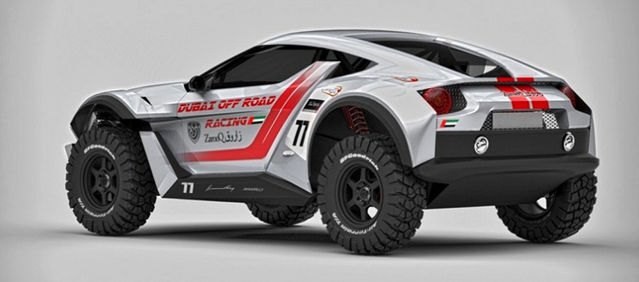 Внедорожник Zarooq Sand Racer выйдет на гонки в пустыне Внедорожник Zarooq Sand Racer выйдет на гонки в пустыне