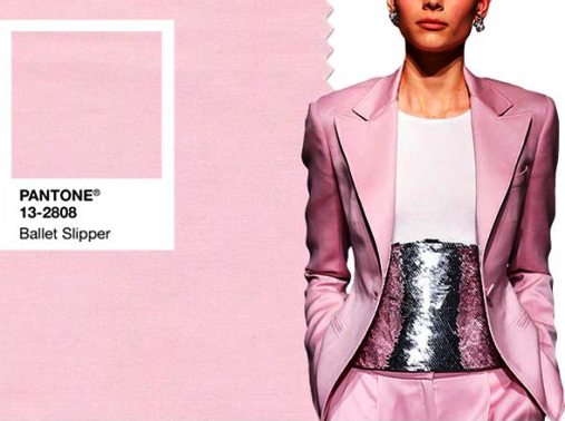 Цвет осени 2017 по версии Pantone — ballet slipper ("цвет балетного пуанта" )