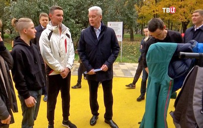 Собянин открыл парк имени Святослава Фёдорова после благоустройства