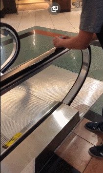 Когда совсем нечего делать gif, лестница, лестницы, подборка, прикол, эскалаторы