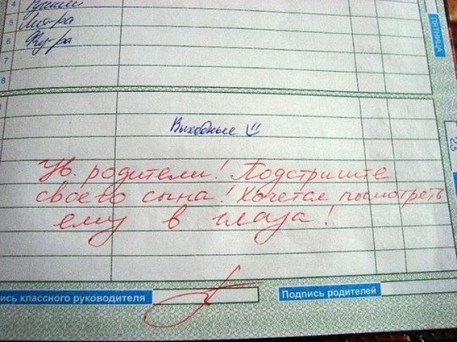 Фото приколы юмор и смешные картинки. 20 записей в дневниках, после которых мы захотели вернуться в школу Фото приколы юмор и смешные картинки. 20 записей в дневниках, после которых мы захотели вернуться в школу