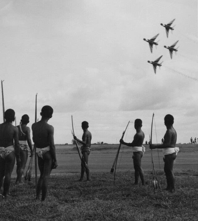 Пилотажная группа "Thunderbird", Филиппины, 1959 история, подборка, фото