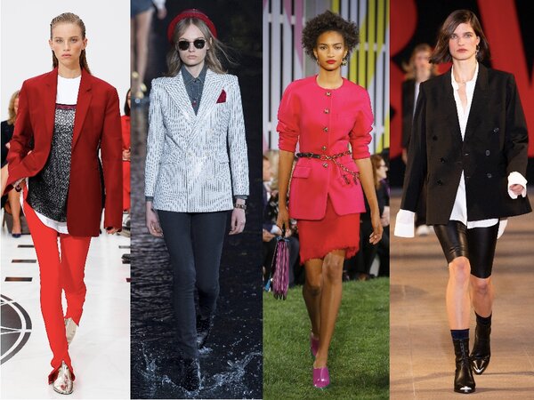 Victoria Beckham, Saint Laurent, Escada, Zadig & Voltaire, весна-лето 2019