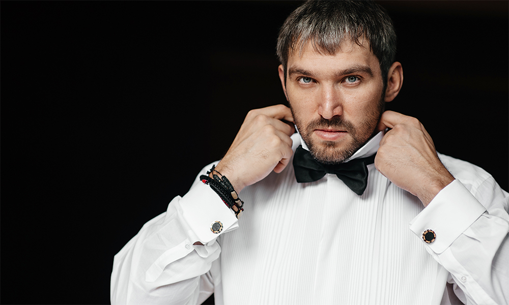 Александр Овечкин на свадьбе