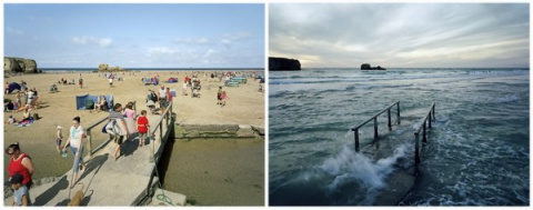 Приливы: до и после (26 фото)