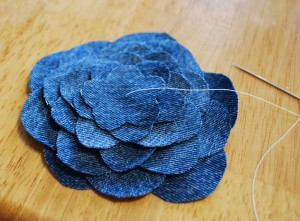 denim flower-tutorial