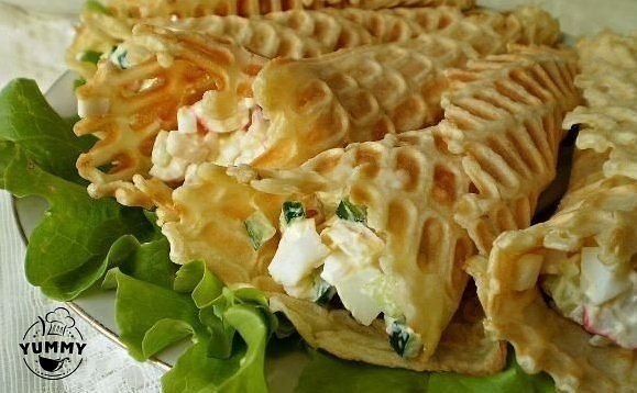 ВАФЕЛЬНЫЕ ТРУБОЧКИ С НАЧИНКОЙ ВАФЕЛЬНЫЕ ТРУБОЧКИ С НАЧИНКОЙ