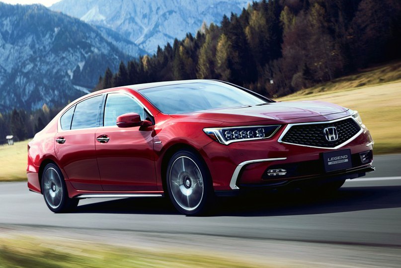 Обновлённый седан Honda Legend представлен в Японии Обновлённый седан Honda Legend представлен в Японии