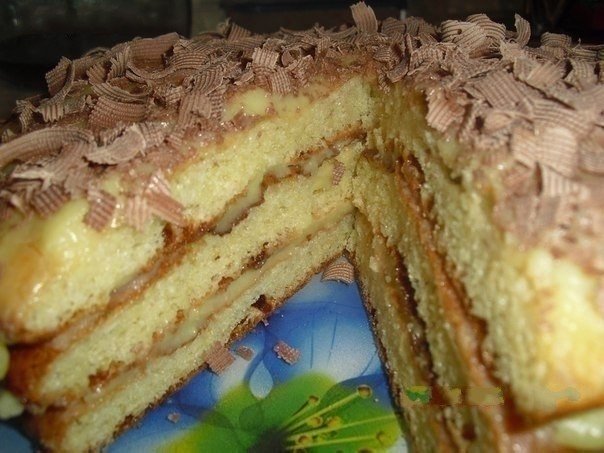 Творожный тортик «Пышный». Простой и очень вкусный!