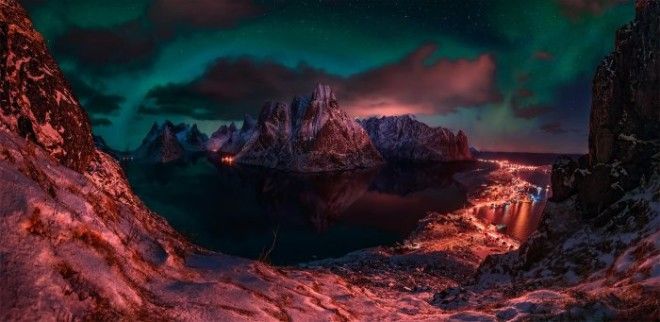 Северное сияние. Автор: Max Rive. Северное сияние. Автор: Max Rive.