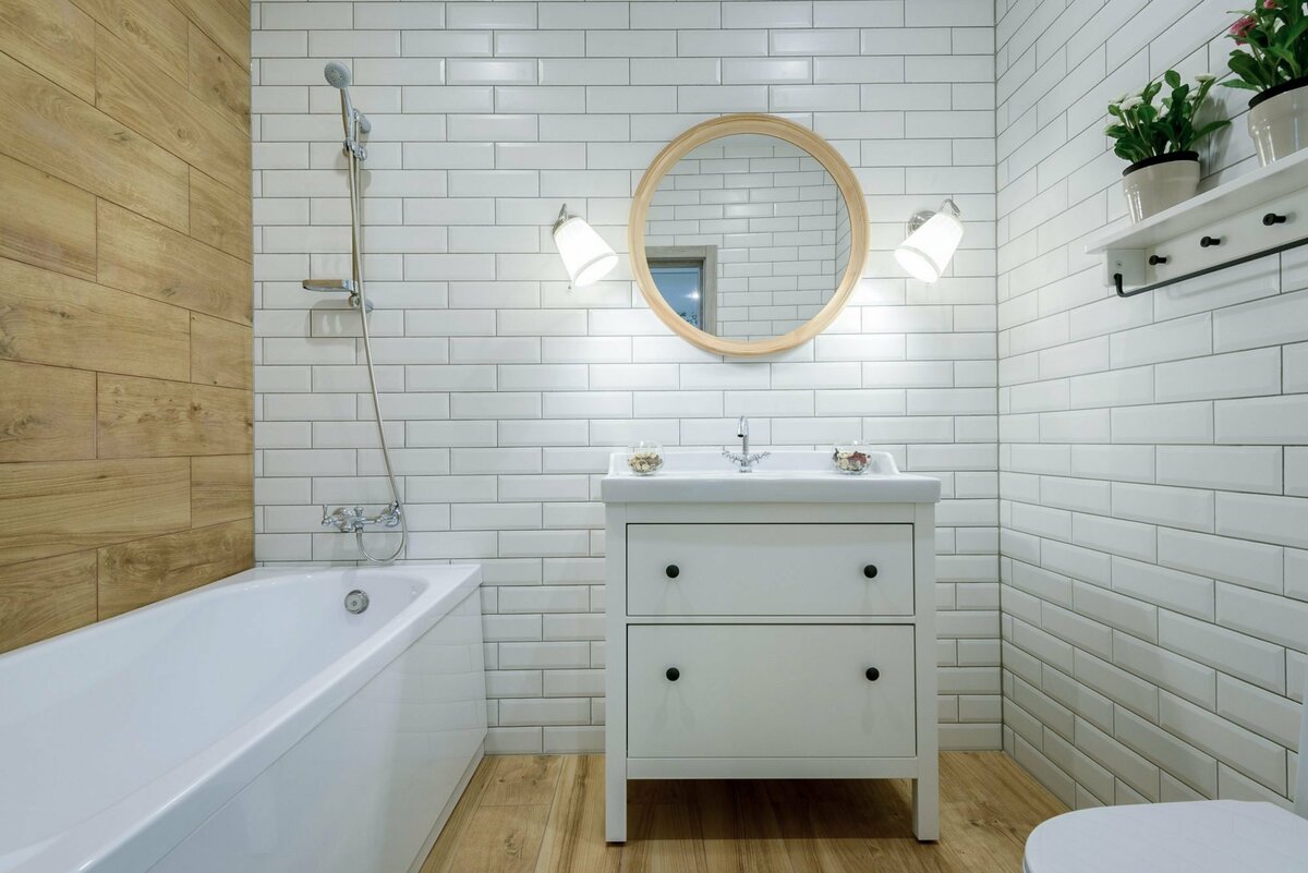 Скандинавский стиль в ванной: раскрываем 7 принципов